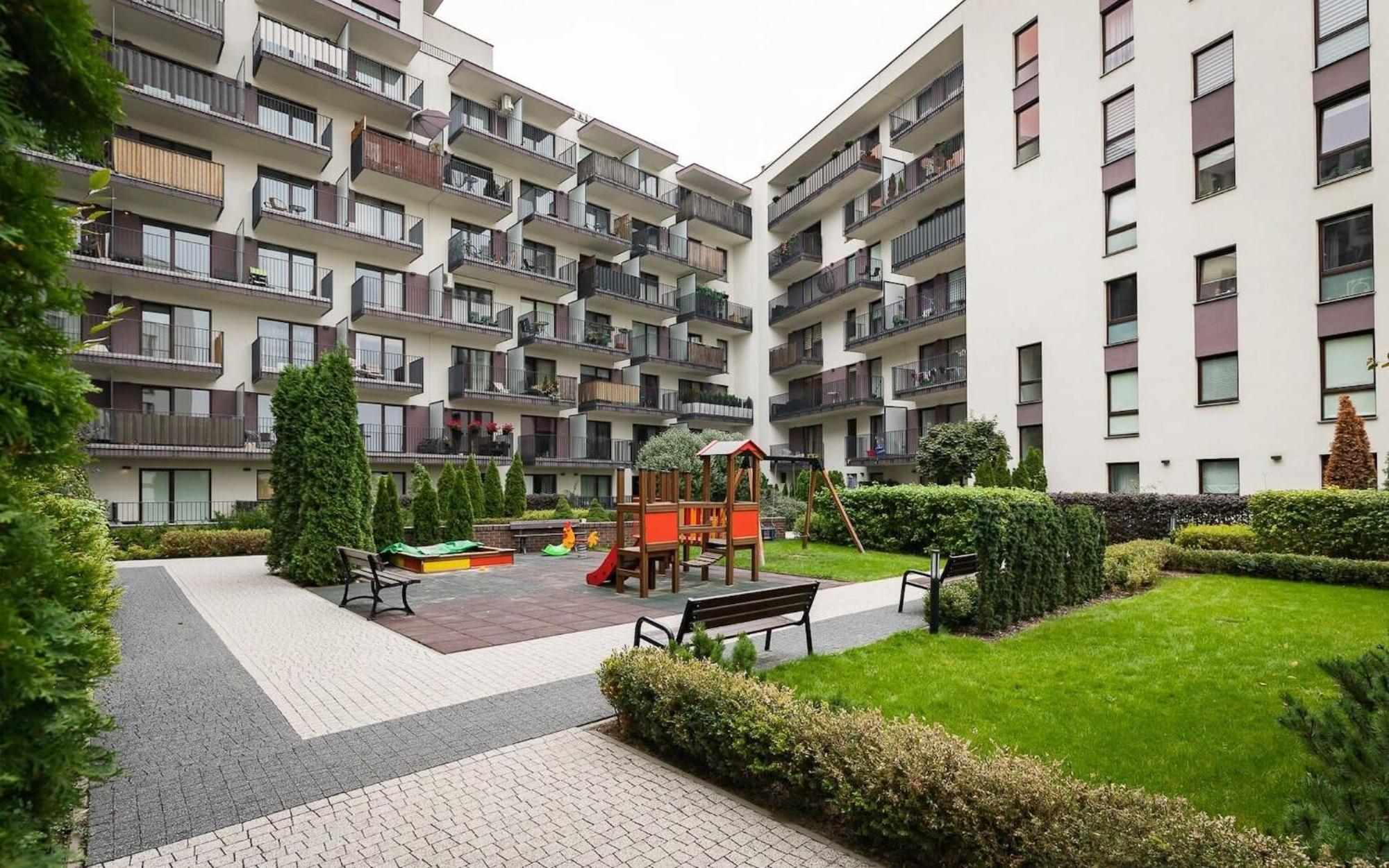 Burakowska 16 - Modern Apartment With Balcony Noclegi Renters Varsavia Esterno foto