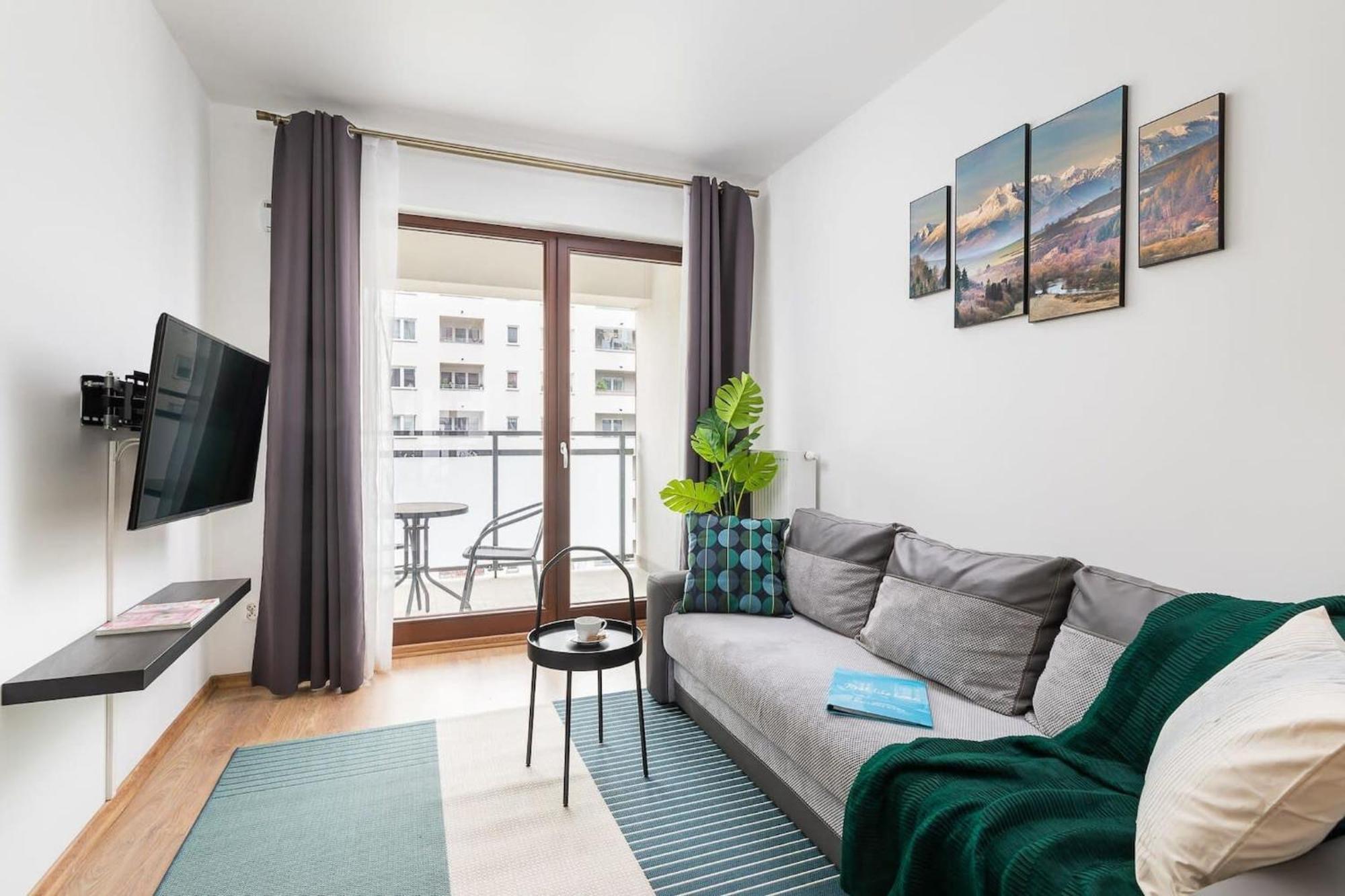 Burakowska 16 - Modern Apartment With Balcony Noclegi Renters Varsavia Esterno foto